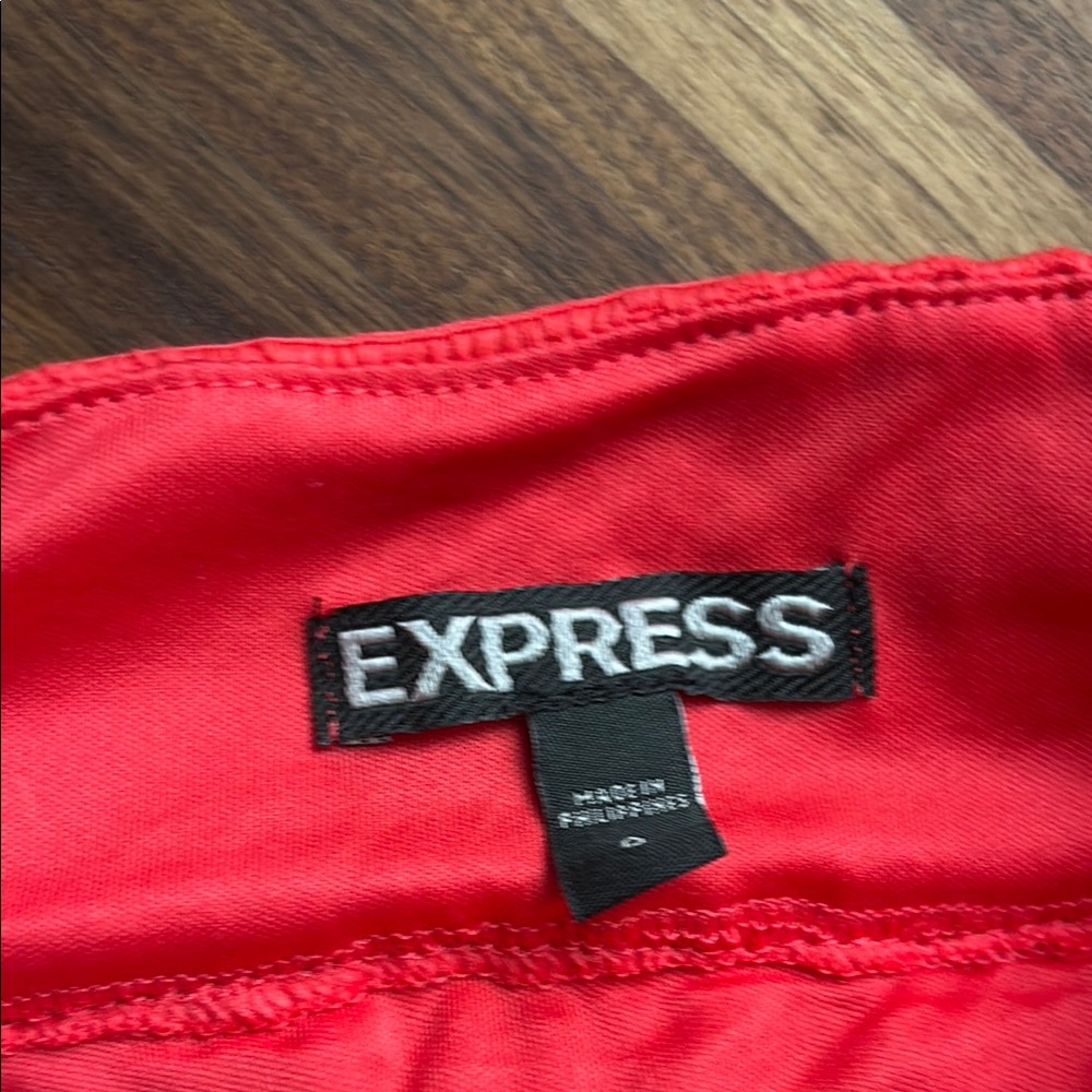 Red Women's Skirt - Picture 2 of 4